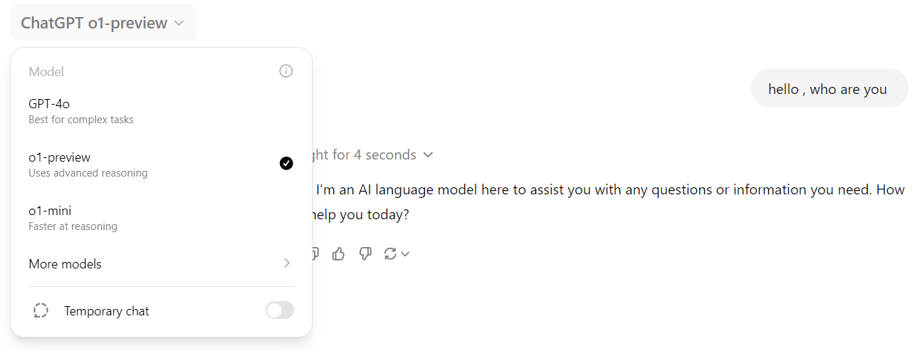 How Does the o1 Model Work?